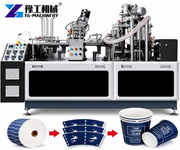 paper cup machine for PLA coated paper cup manufacturing