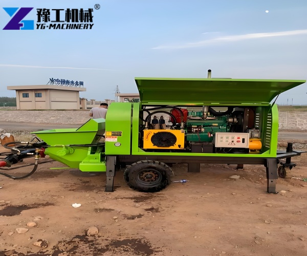 portable concrete pump