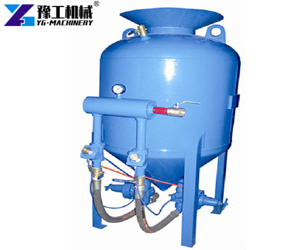 pressure sandblasting machine