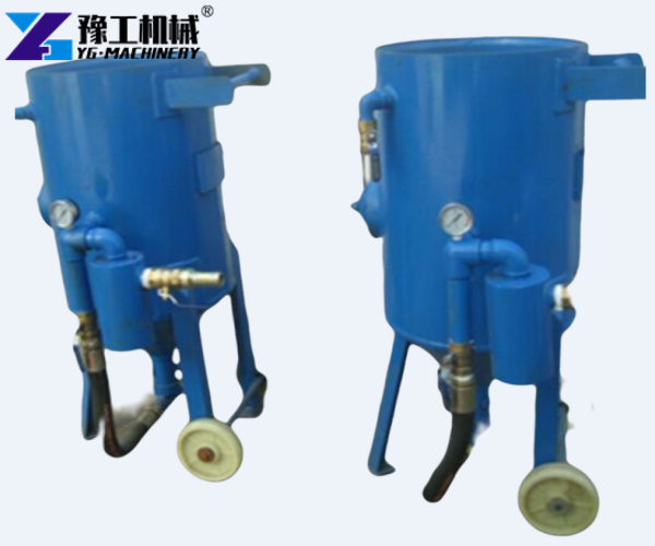 pressure sandblasting machine