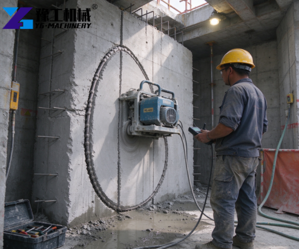 remote control concrete saw