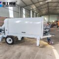 trailer concrete pump