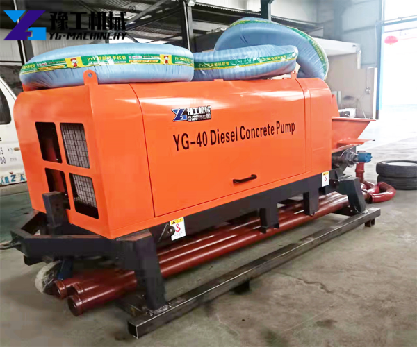 trailer concrete pump for sale