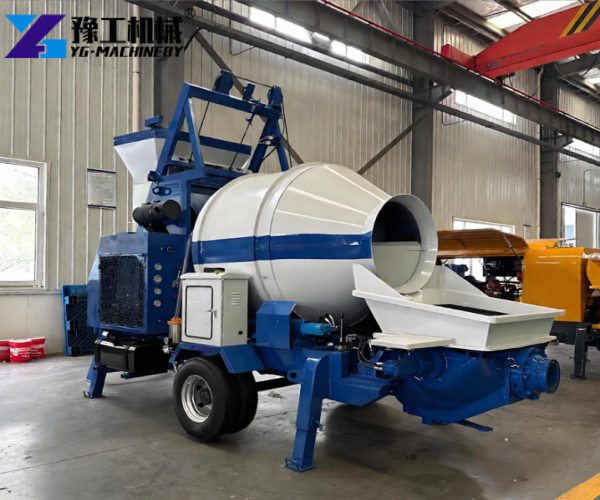 truck mounted concrete pump