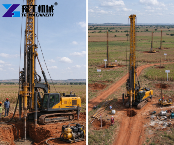 water well drilling rig application