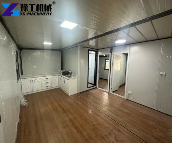 20ft expandable prefab house with two bedrooms