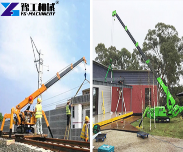 5 ton spider crane application scenes