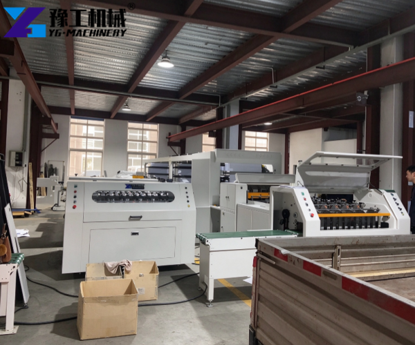 A4 copy paper sheeter factory view