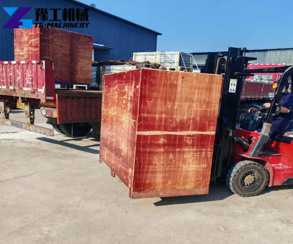 GRC spray machine transportation