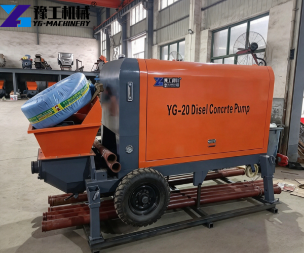 YG-20 diesel concrete pump