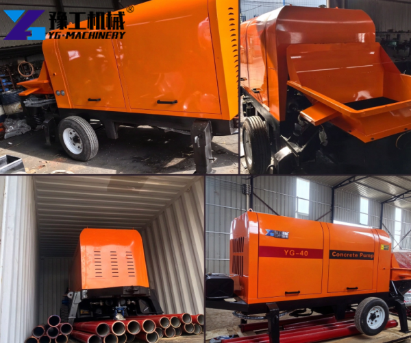 YG-40 pump for industrial concrete placement