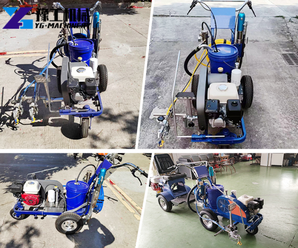 YG cold paint road marking machine types