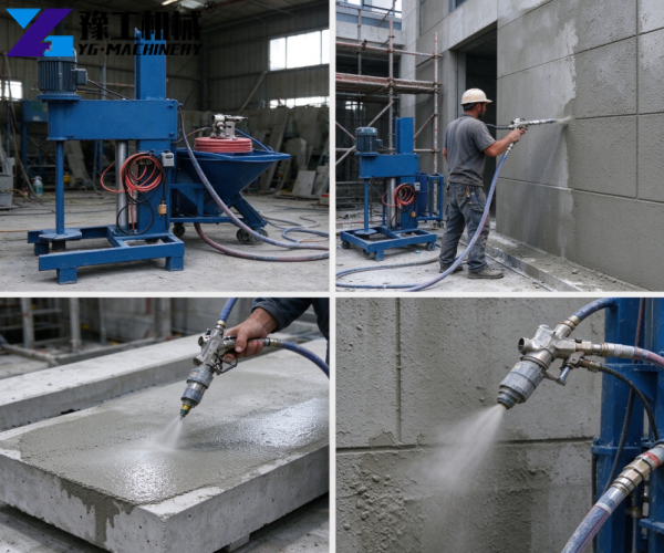 application of GRC equipment