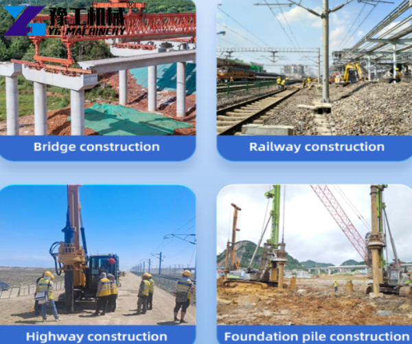 application of rotary drilling rig