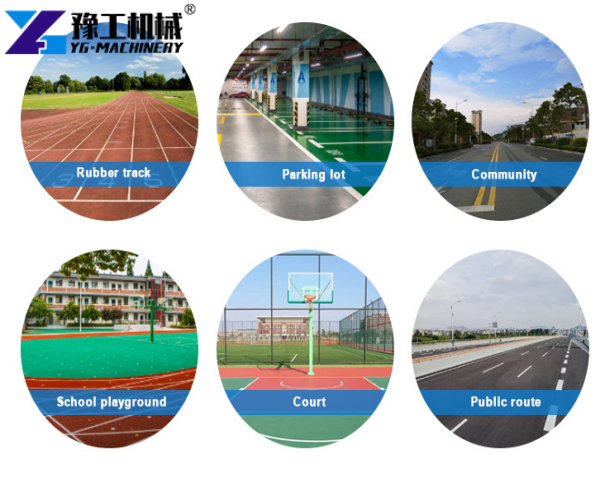 application scenarios of thermoplastic road marking