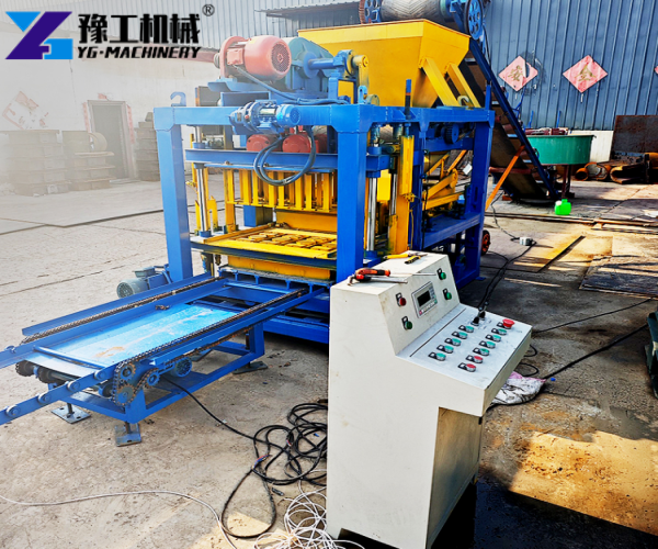 automatic hollow block making machine