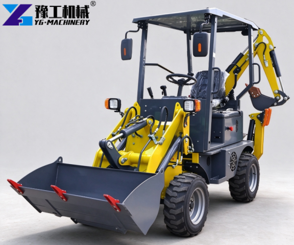 battery backhoe loader