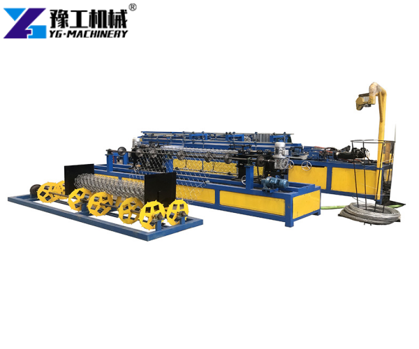 chain link mesh weaving machine