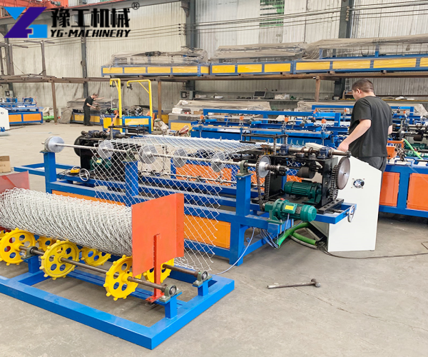 chain link net making machine