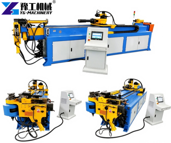 cnc tube bender with independent control panel