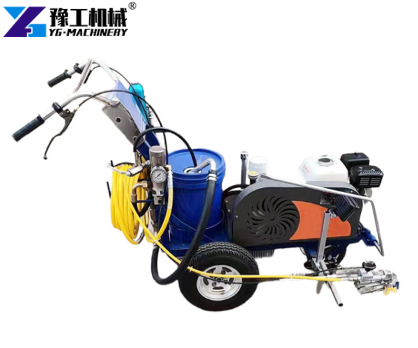 cold spray road marking machine