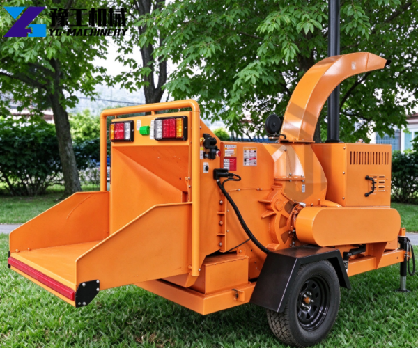 commercial wood chipper machine