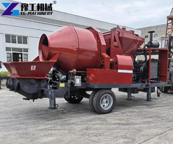 concrete mixer pump for residential building 