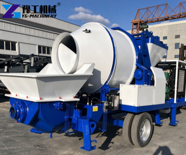 concrete mixing pump
