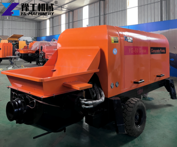concrete pump for residential construction