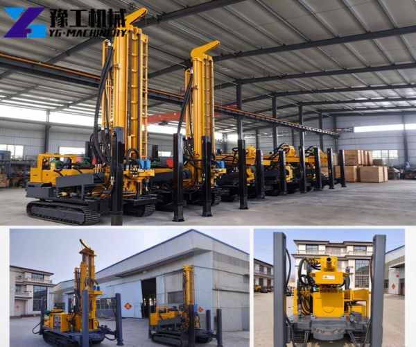 crawler mounted drilling rig