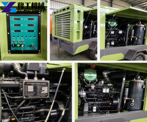 diesel screw air compressor