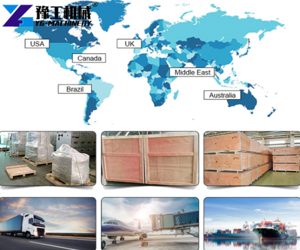 egg tray making machine shipment