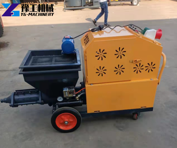 electric mortar spraying machine