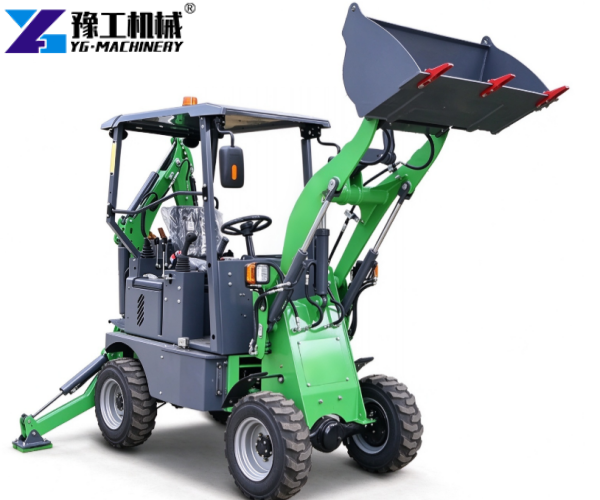 electric retroexcavator