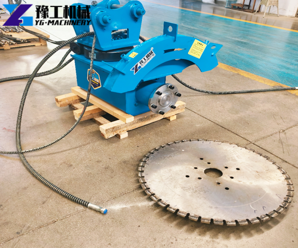 excavator concrete saw price