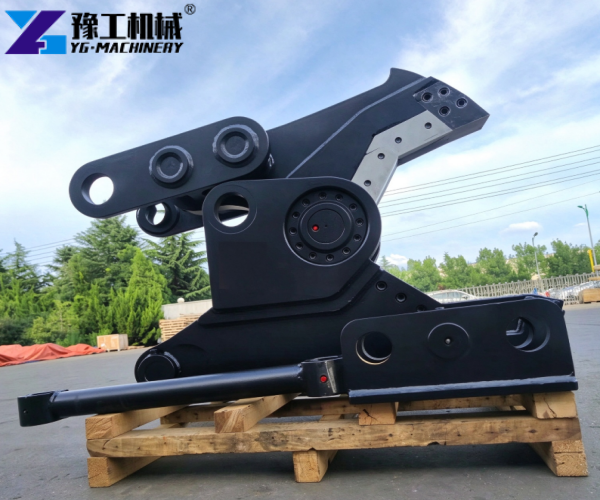 excavator shear attachment