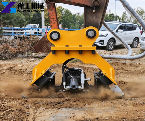excavator vibrating plate compactor