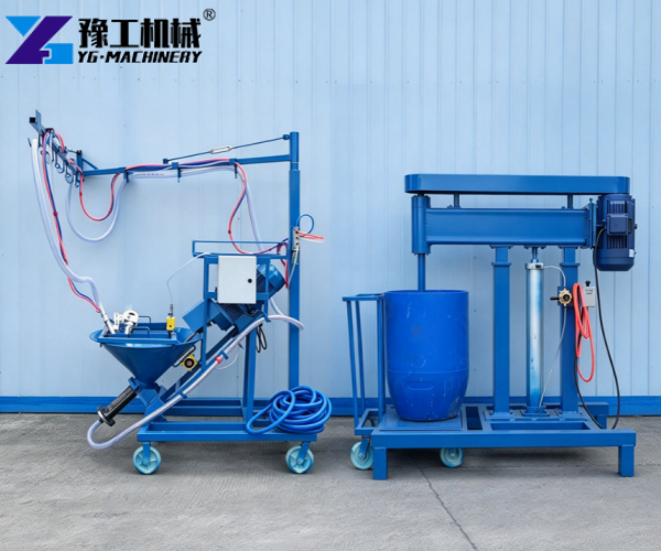glass fiber reinforced concrete spraying machine
