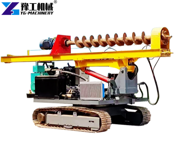helical pile driver