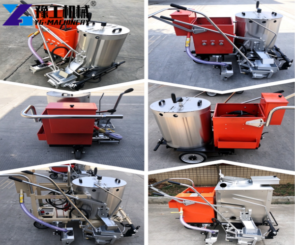 hot melt road marking machine