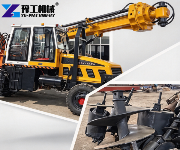 hydraulic rotary drilling machine