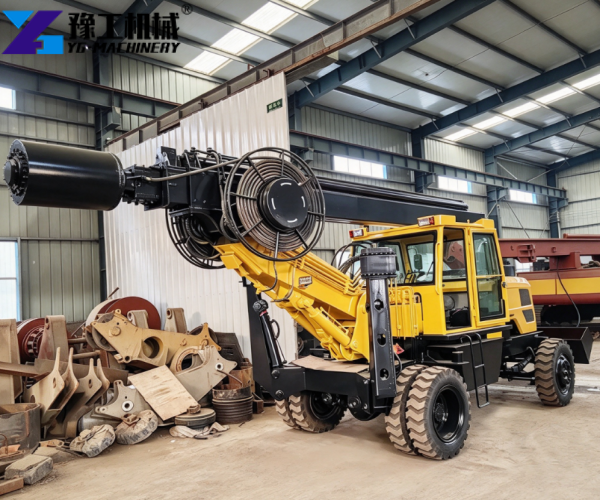 hydraulic rotary drilling rig
