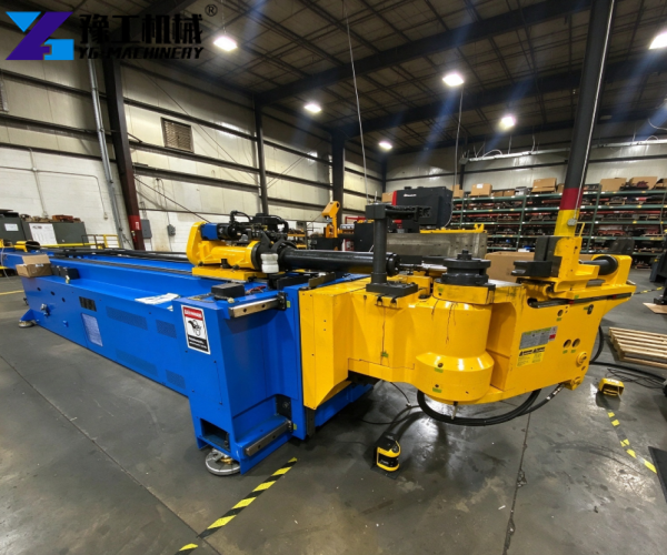 industrial pipe bender display