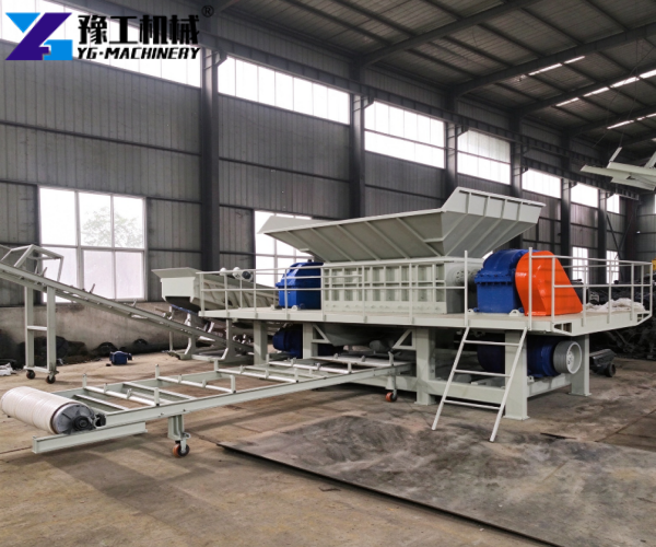 industrial tire shredder