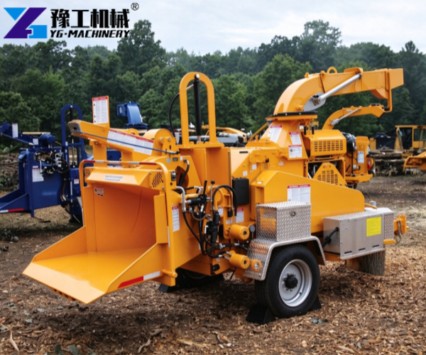 industrial wood chipper machine