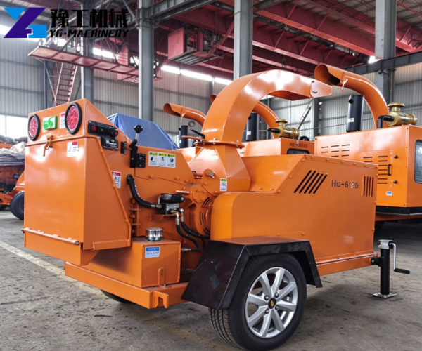 industrial wood chipper machine