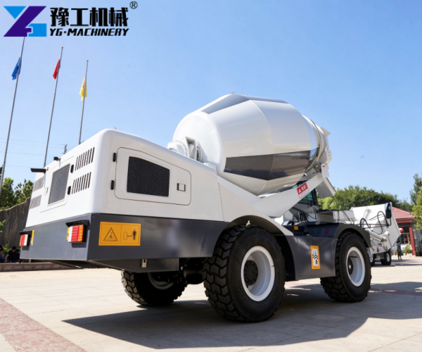 integrated concrete mixer