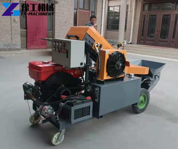mini concrete pump for house extension