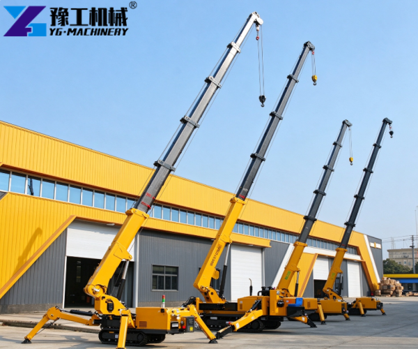 mini crawler spider crane factory