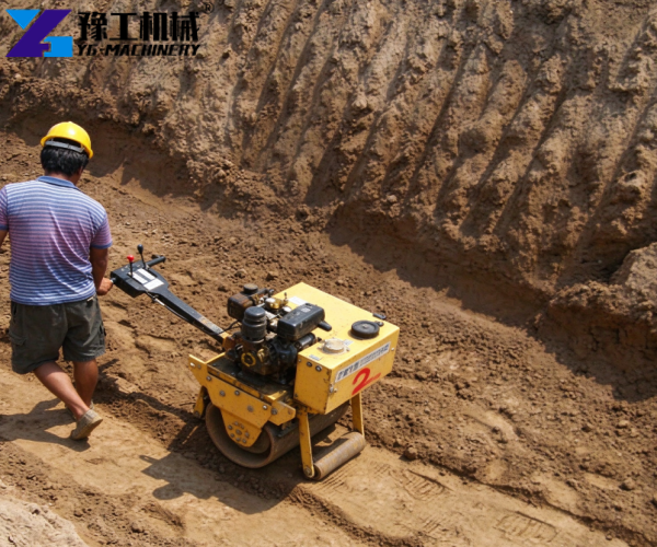 mini road roller application
